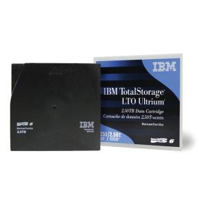IBM 00V7590 LTO Ultrium 6 Data Cartridge-2.5TB/6.25TB 