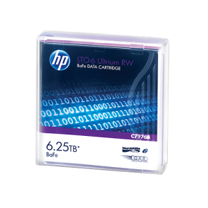 HP C7976B LTO-6 2.5TB/6.25TB (BaFe) Backup Tape