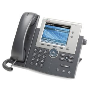 Cisco Unified IP Phone 7945G-VoIP phone-SCCP, SIP-silver, dark gray