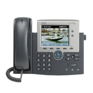 Cisco Unified IP Phone 7945G-VoIP phone-SCCP, SIP-silver, dark gray