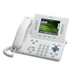 Cisco Unified IP Phone 8961 Slimline-Video phone-SIP-multiline-arctic white 