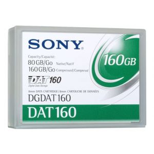 Sony DGDAT160 8mm DDS-6 (DAT160) Backup Tape Cartridge (80/160GB 160m)