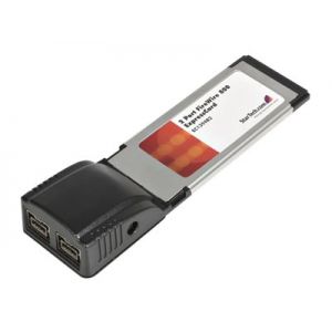2 Port ExpressCard 1394b FireWire Laptop Adapter Card
