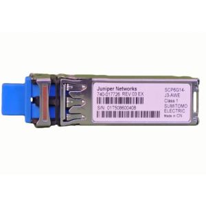 JUNIPER NETWORKS - SFP (MINI-GBIC) TRANSCEIVER MODULE - PLUG-IN MODULE (EX-SFP-1GE-LX)