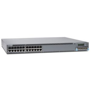 JUNIPER NETWORKS - EX4300-24P LAYER 3 SWITCH - 24 PORTS - MANAGEABLE - 24 X POE+ - 1 X EXPANSION SLOTS - 10/100/1000BASE-T - RACK-MOUNTABLE, DESKTOP(EX4300-24P)