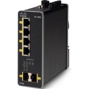 Cisco IE 1000-4P2S-LM Managed Gigabit Ethernet (10/100/1000) Black Power over Ethernet (PoE)