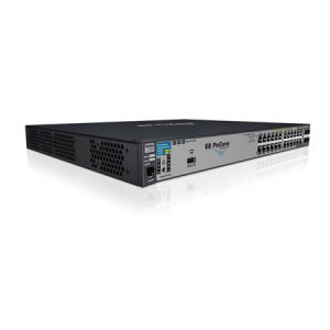 HP 2910-24G-PoE+ al Switch-4 dual-personality ports-1 RJ-45 serial console port