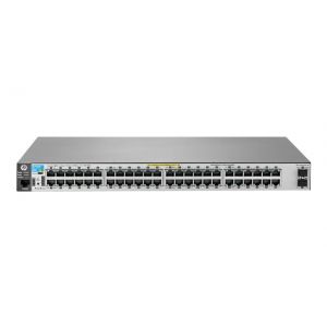 HPE 2530-48G-PoE+-2SFP+ - switch - 48 ports - managed - desktop, rack-mountable, wall-mountable