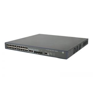 Hewlett Packard Enterprise 3600-24-PoE+ v2 EI Managed L3 Fast Ethernet (10/100) Power over Ethernet (PoE) Black