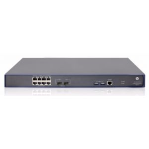 Hewlett Packard Enterprise 830 8-port PoE+ Unified Wired-WLAN Managed L3 Gigabit Ethernet (10/100/1000) Black 1U Power over Ethernet (PoE)