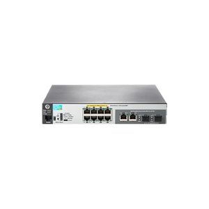 HPE 2530-8-PoE+ Internal Power Supply Switch - switch - 8 ports - managed - desktop, rack-mountable, wall-mountable 