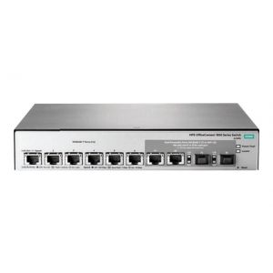 Hewlett Packard Enterprise OfficeConnect 1850 6XGT & 2XGT/SPF+ Managed L2 Gigabit Ethernet (10/100/1000) 1U Grey