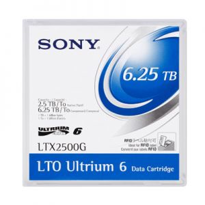 Sony LTX2500G LTO Ultrium 6 Data Cartridge-2.5TB/6.25TB 