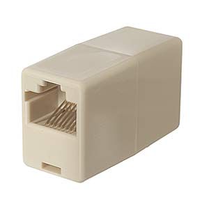 RJ45 Inline Coupler for Connecting Ethernet Cables