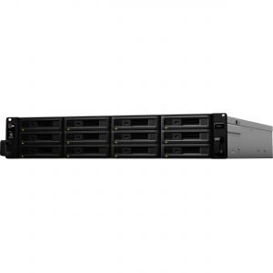 Synology RX1217 Infiniband Rack (2U) Black disk array