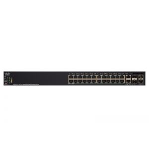 Cisco SG350X-48MP-K9 Managed L3 Gigabit Ethernet (10/100/1000) Black 1U Power over Ethernet (PoE)