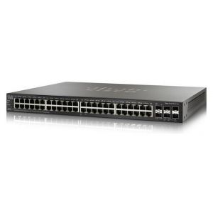 Cisco SG350X-48P Managed L3 Gigabit Ethernet (10/100/1000) Black 1U Power over Ethernet (PoE)