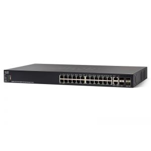 Cisco SG550X-24P-K9 Managed L3 Gigabit Ethernet (10/100/1000) Black 1U Power over Ethernet (PoE)
