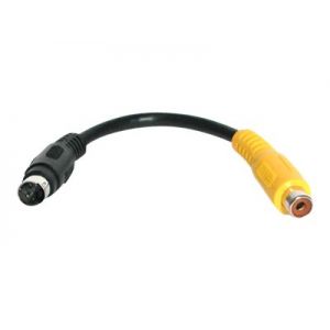 StarTech.com S-Video to Composite Video Adapter Cable - video adapter - S-Video / composite video - 15 cm