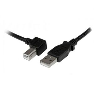 StarTech.com USB 2.0 A to Left Angle B Cable - USB cable - 2 m