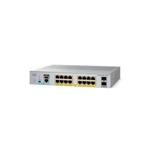 Cisco Catalyst 2960L-16PS-LL Switch - 16 Ports - Managed - Rack-Mountable