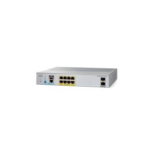 Cisco Catalyst 2960L 8 port GigE with PoE, 2 x 1G SFP, LAN Lite