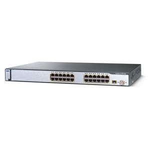 Cisco Catalyst 3750-24TS - switch - 24 ports - Managed - rack-mountable
