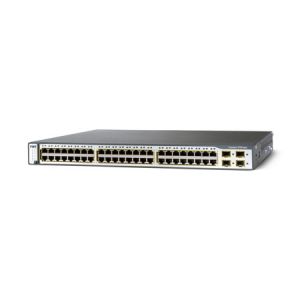 Cisco Catalyst 3750-48PS SMI - switch - 48 ports - Managed - rack-mountable