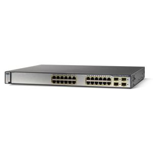 Cisco Catalyst 3750G-24PS-S - switch - 24 ports - Managed - rack-mountable
