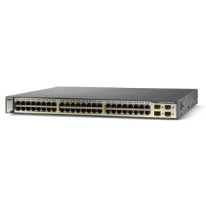 Cisco Catalyst 3750G-48TS - switch - 48 ports - Managed - rack-mountable
