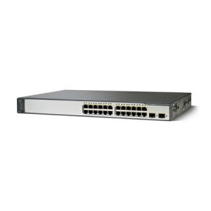 Cisco Catalyst 3750V2-24PS - switch - 24 ports - Managed - rack-mountable