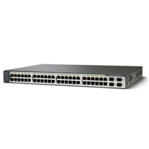 Cisco Catalyst 3750V2-48PS - switch - 48 ports - Managed - rack-mountable