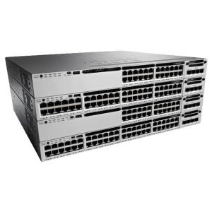 Cisco Catalyst 3850-24P-E -L3-managed-24 x 10/100/1000 (PoE+)  rack-mountable 